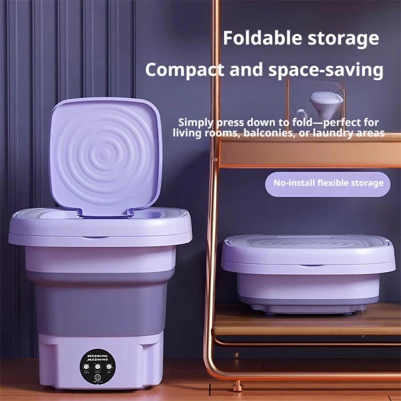 9L Fold Mini Washing Machine P - огляд і ціна Baby Nursery Laundry Hamper