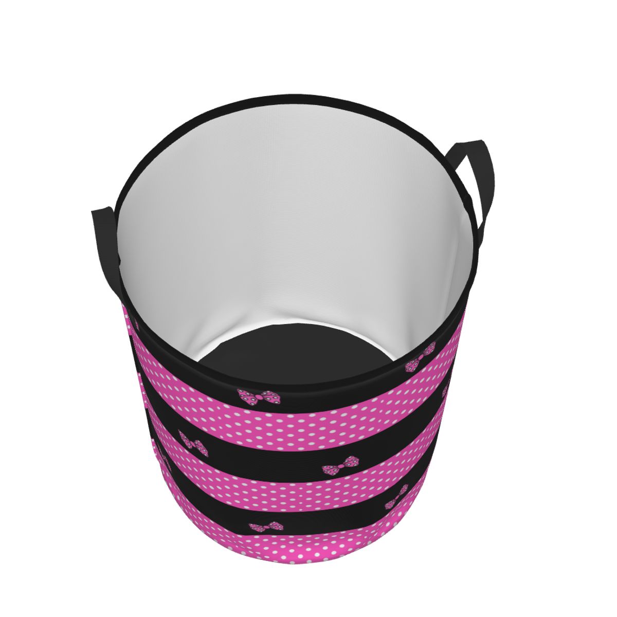 Custom Pink Minnie Polkadots L - огляд і ціна Laundry Hamper Nursery