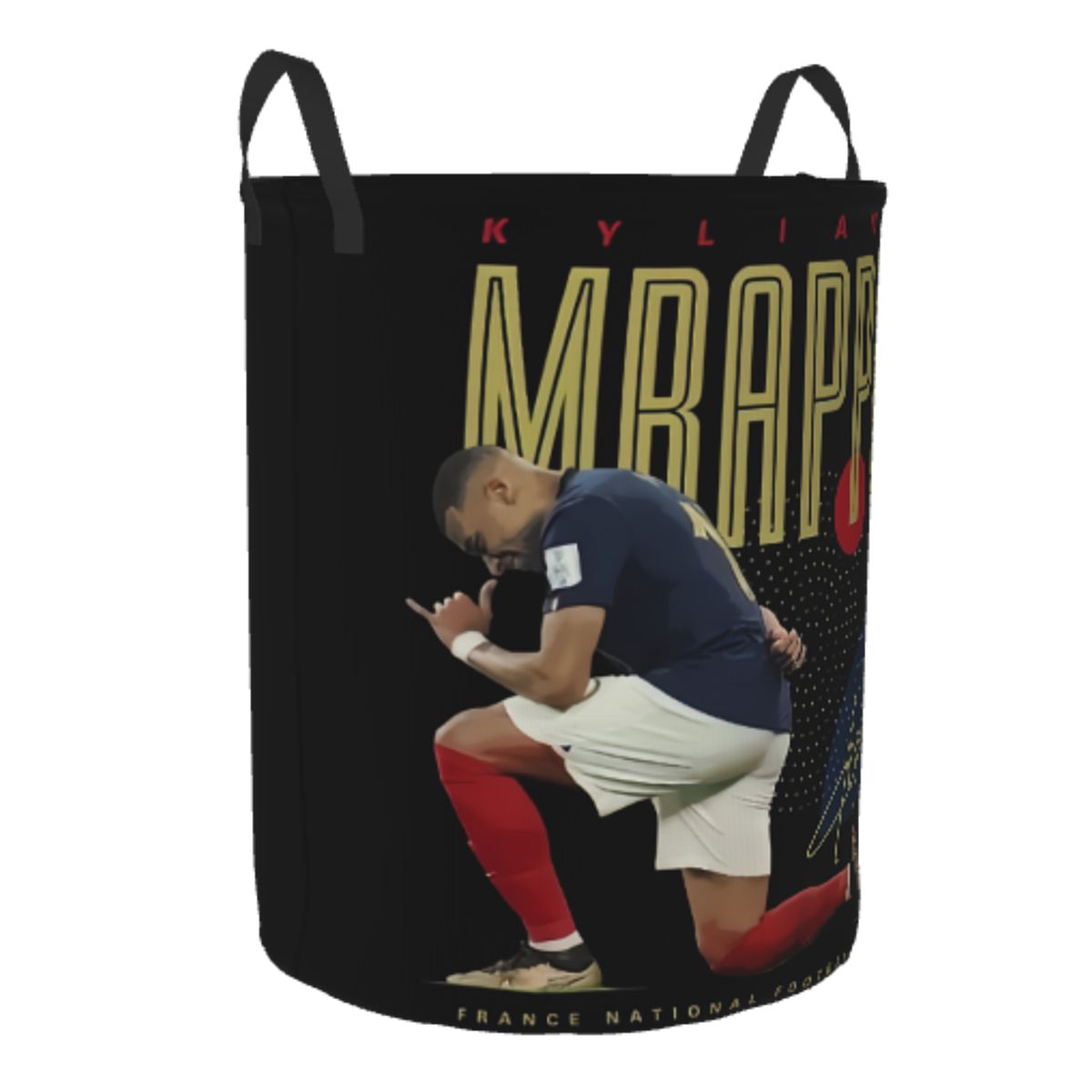 Custom Mbappes KM Football Soc - огляд і ціна Laundry Hamper Nursery
