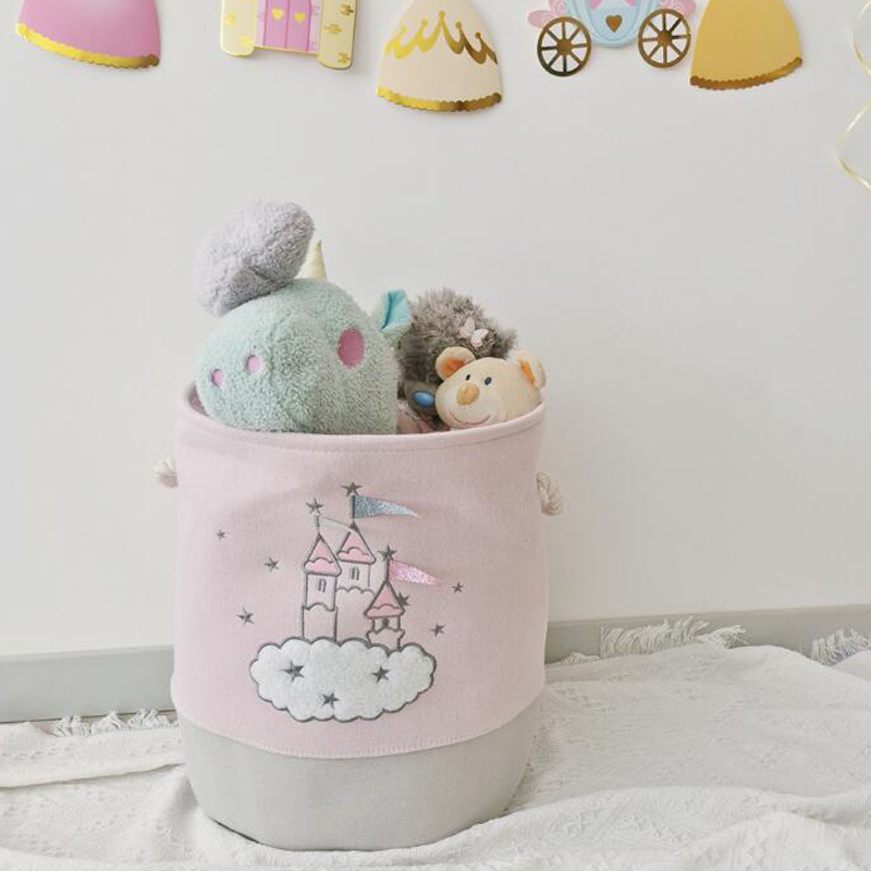 Large Pink Laundry Basket Kids - огляд і ціна Laundry Hamper Nursery