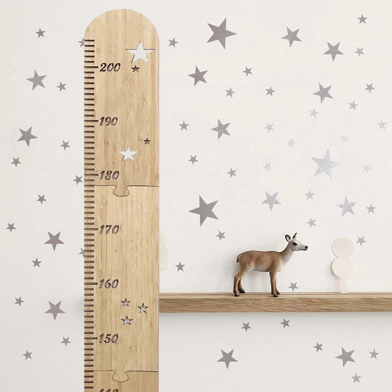 5 Sheets Nordic Wooden Kids He - огляд і ціна Baby Nursery Vinyl