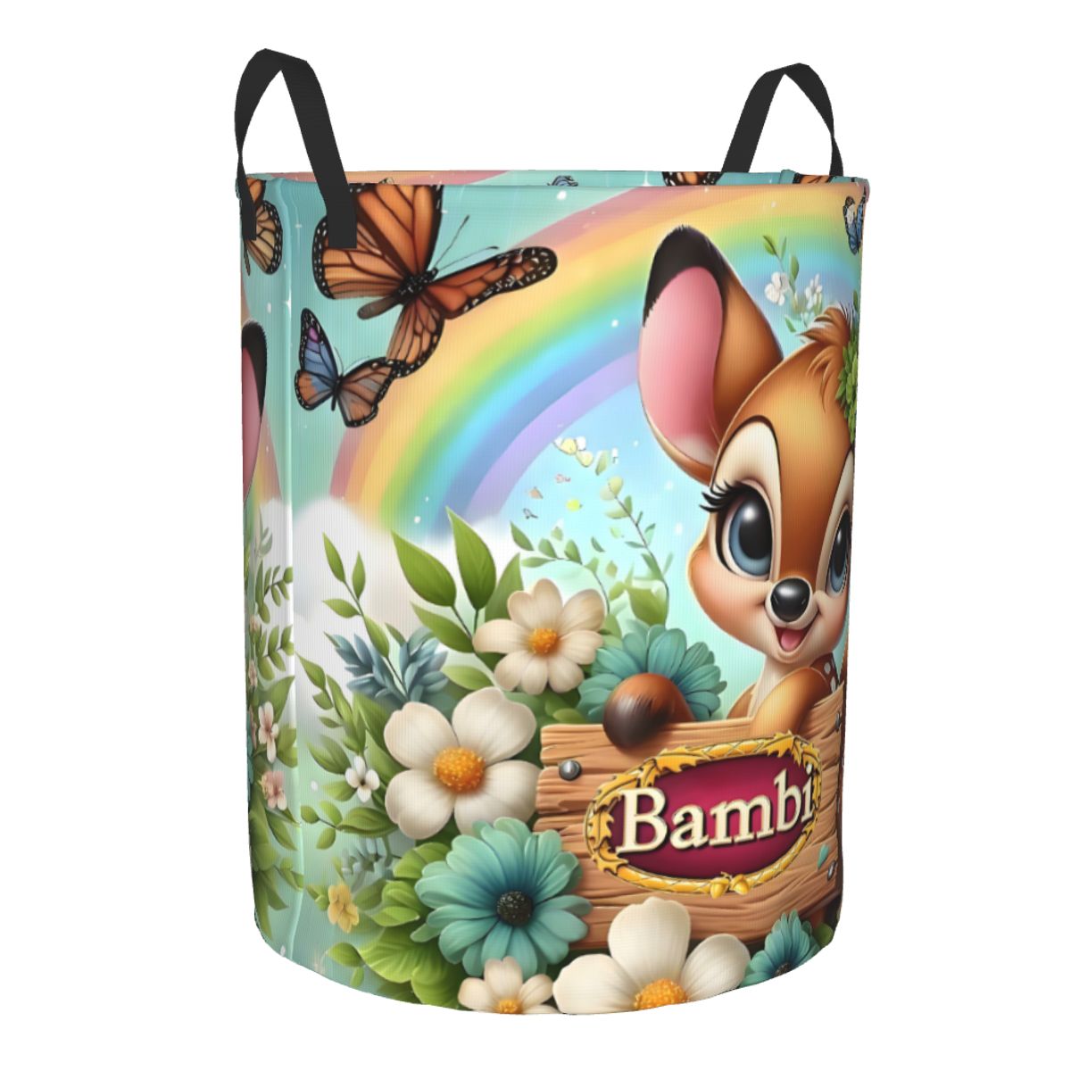 Cartoon Film Bambi Laundry Ham - огляд і ціна Laundry Hamper Nursery