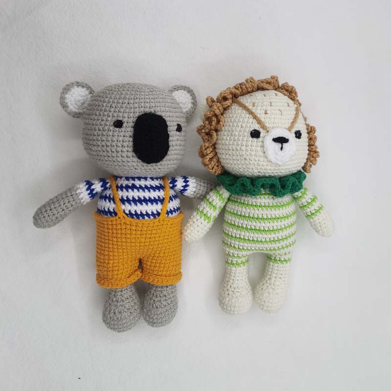 Baby Crochet Stuffed Lion Koal - огляд і ціна Baby Nursery Games