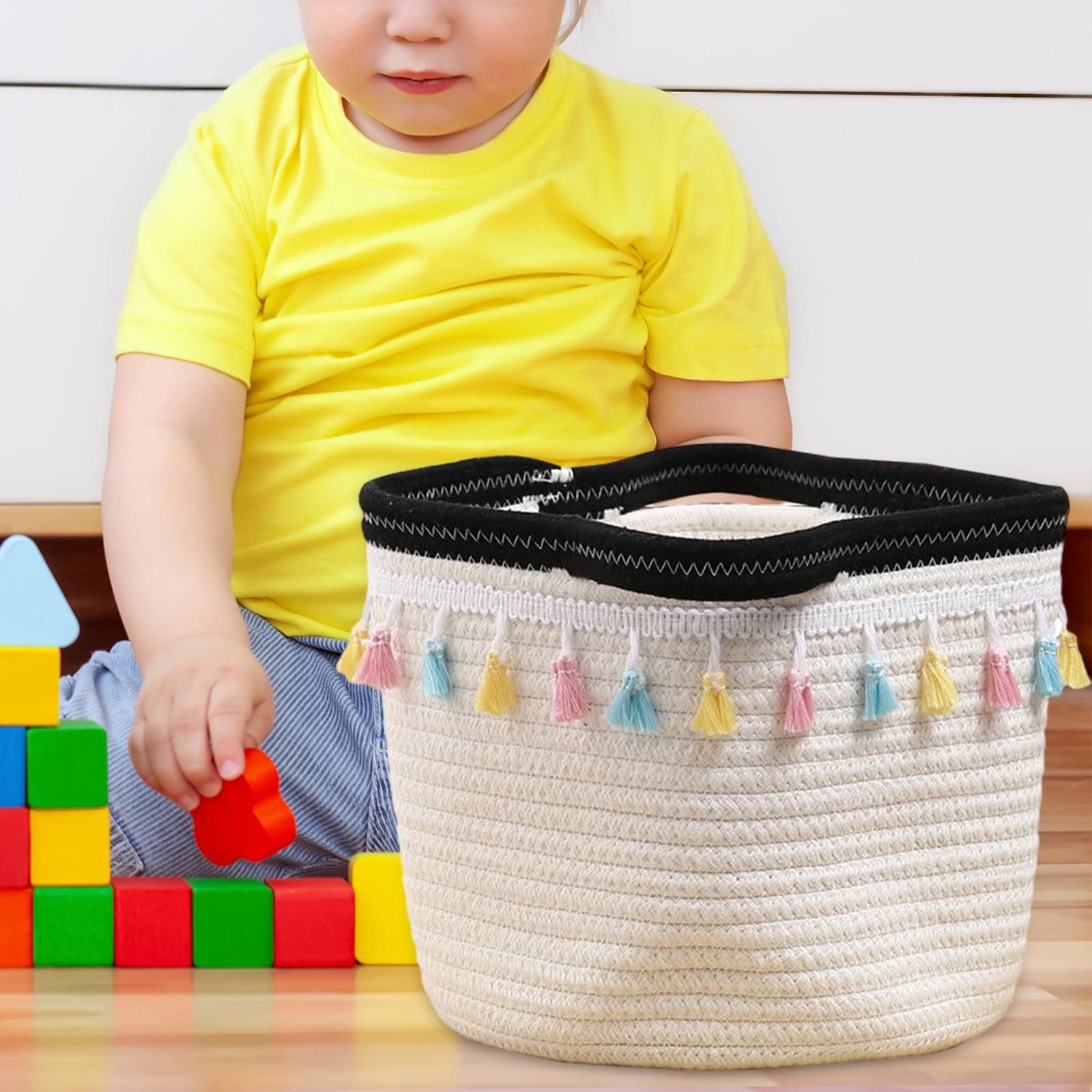 Foldable Cotton Rope Laundry H - огляд і ціна Baby Nursery Laundry Hamper