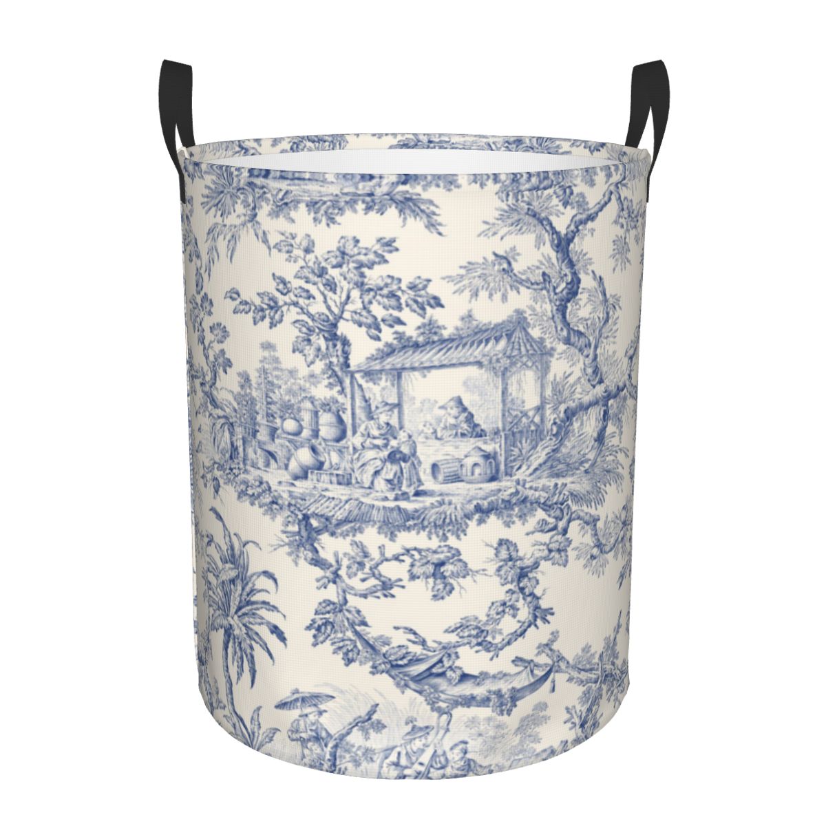 Custom Toile De Jouy Patterns  - огляд і ціна Laundry Hamper Nursery