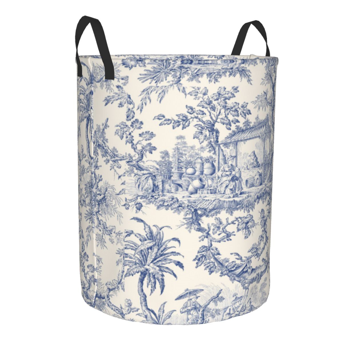 Custom Toile De Jouy Patterns  - огляд і ціна Laundry Hamper Nursery
