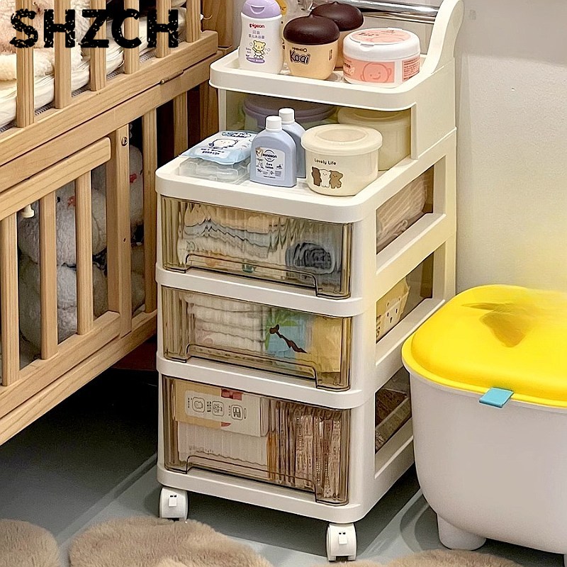 3-Tier Rolling Storage Cart Nu - огляд і ціна Baby Nursery Cart