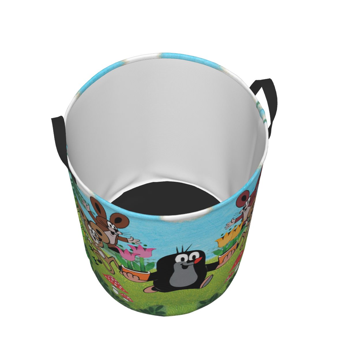 Happy Mole Laundry Basket Coll - огляд і ціна Laundry Hamper Nursery
