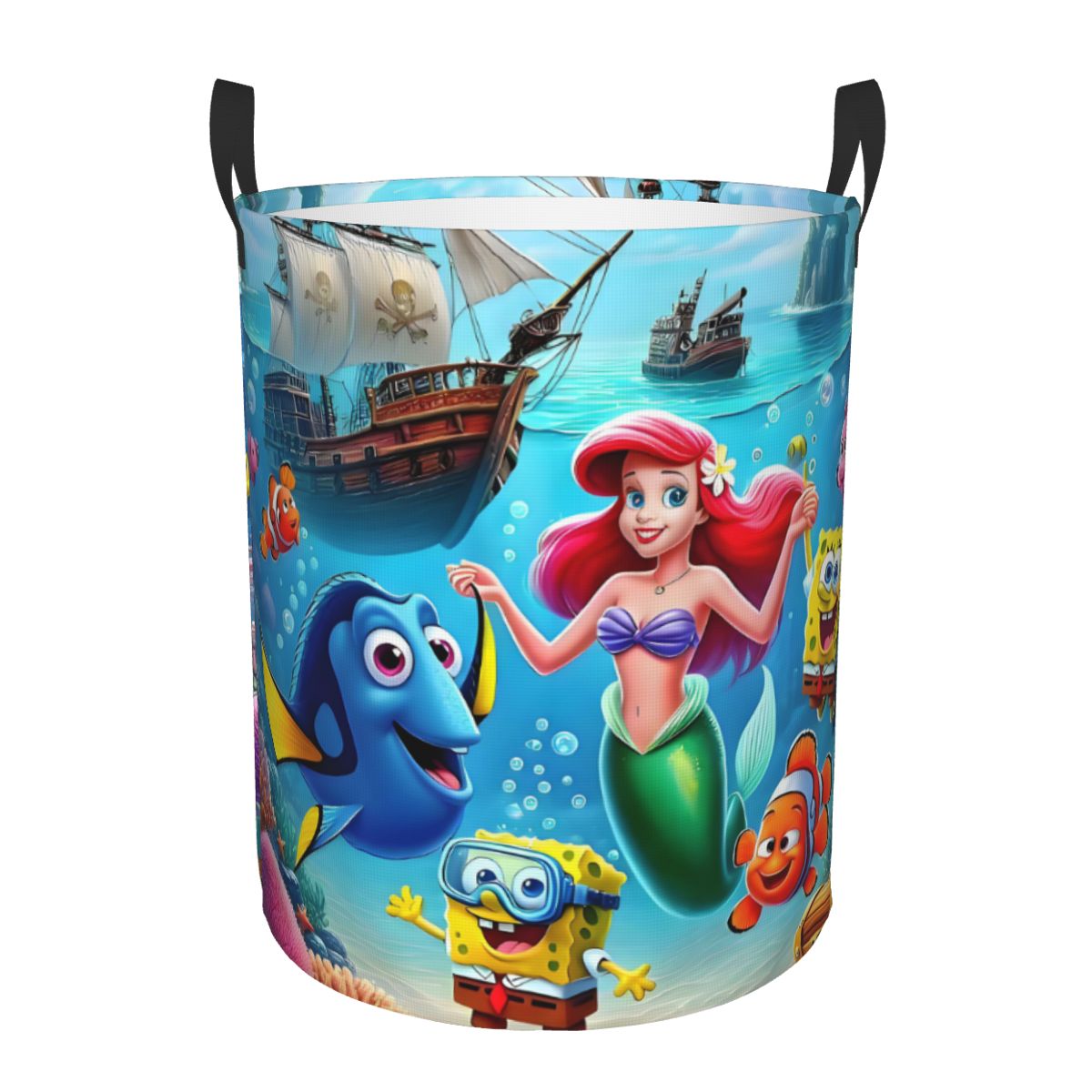 Litt Mermaid SpongeBob Finding - огляд і ціна Laundry Hamper Nursery