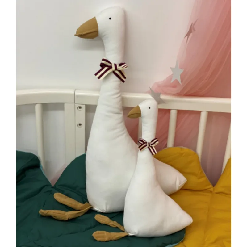 INS Style Fabric Goose Stuffed - огляд і ціна Baby Nursery Layout