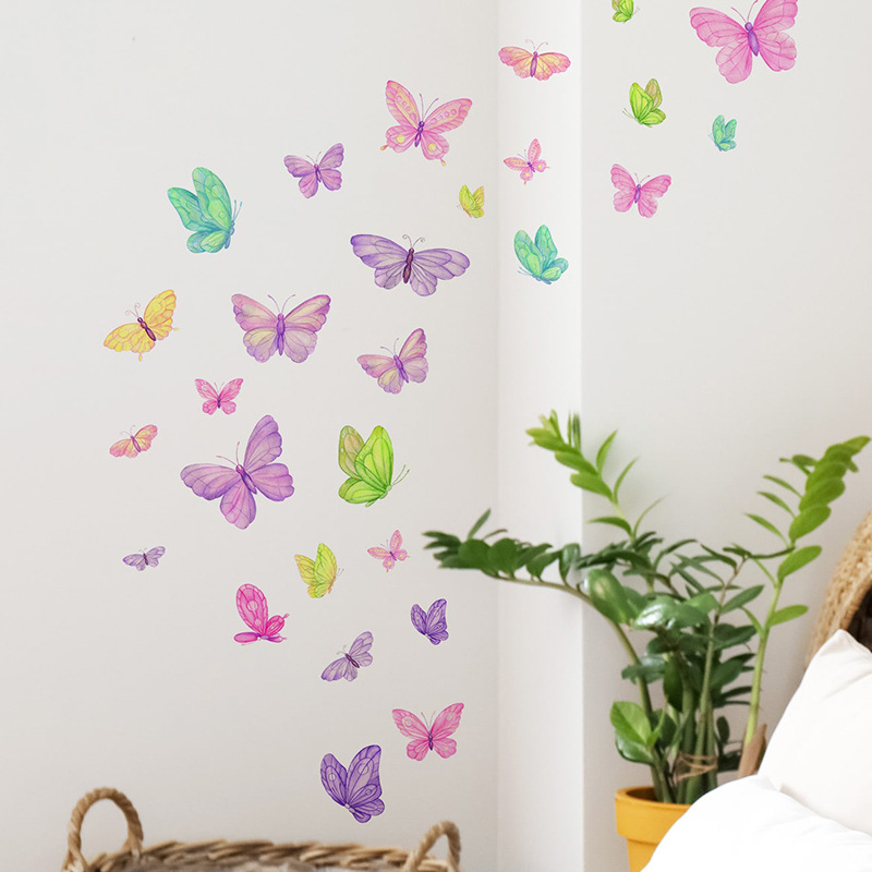 Romantic Butterfly Wall Sticke - огляд і ціна Baby Nursery Vinyl
