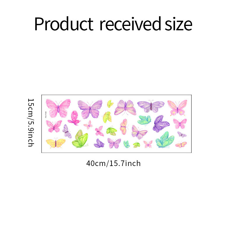 Romantic Butterfly Wall Sticke - огляд і ціна Baby Nursery Vinyl