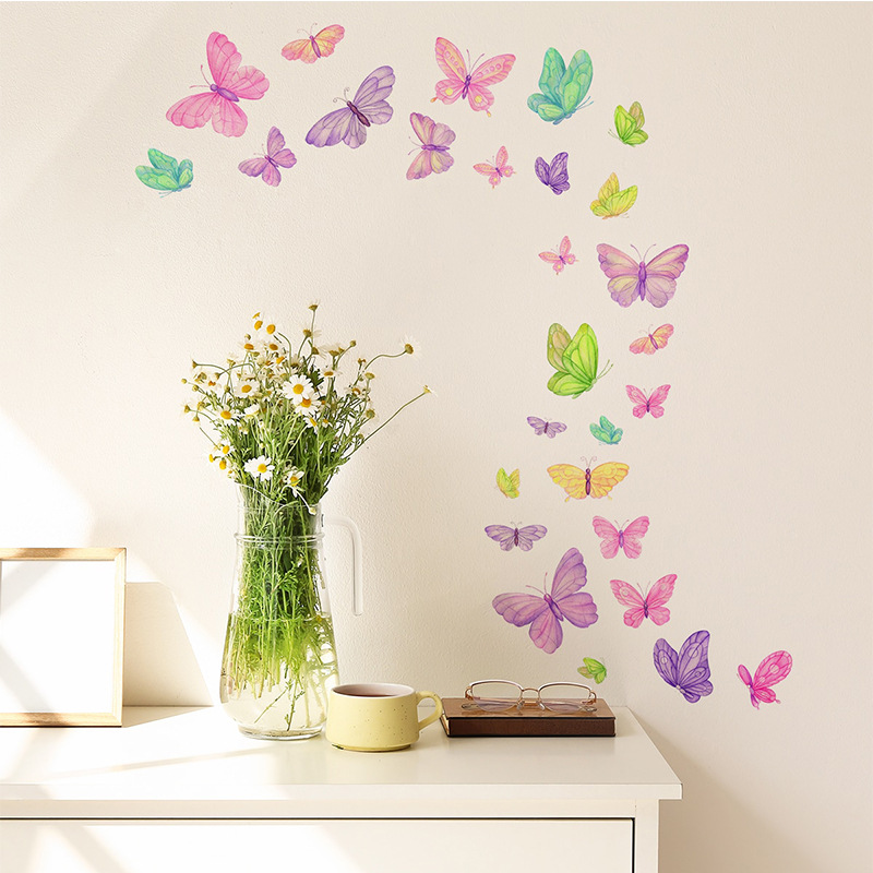 Romantic Butterfly Wall Sticke - огляд і ціна Baby Nursery Vinyl