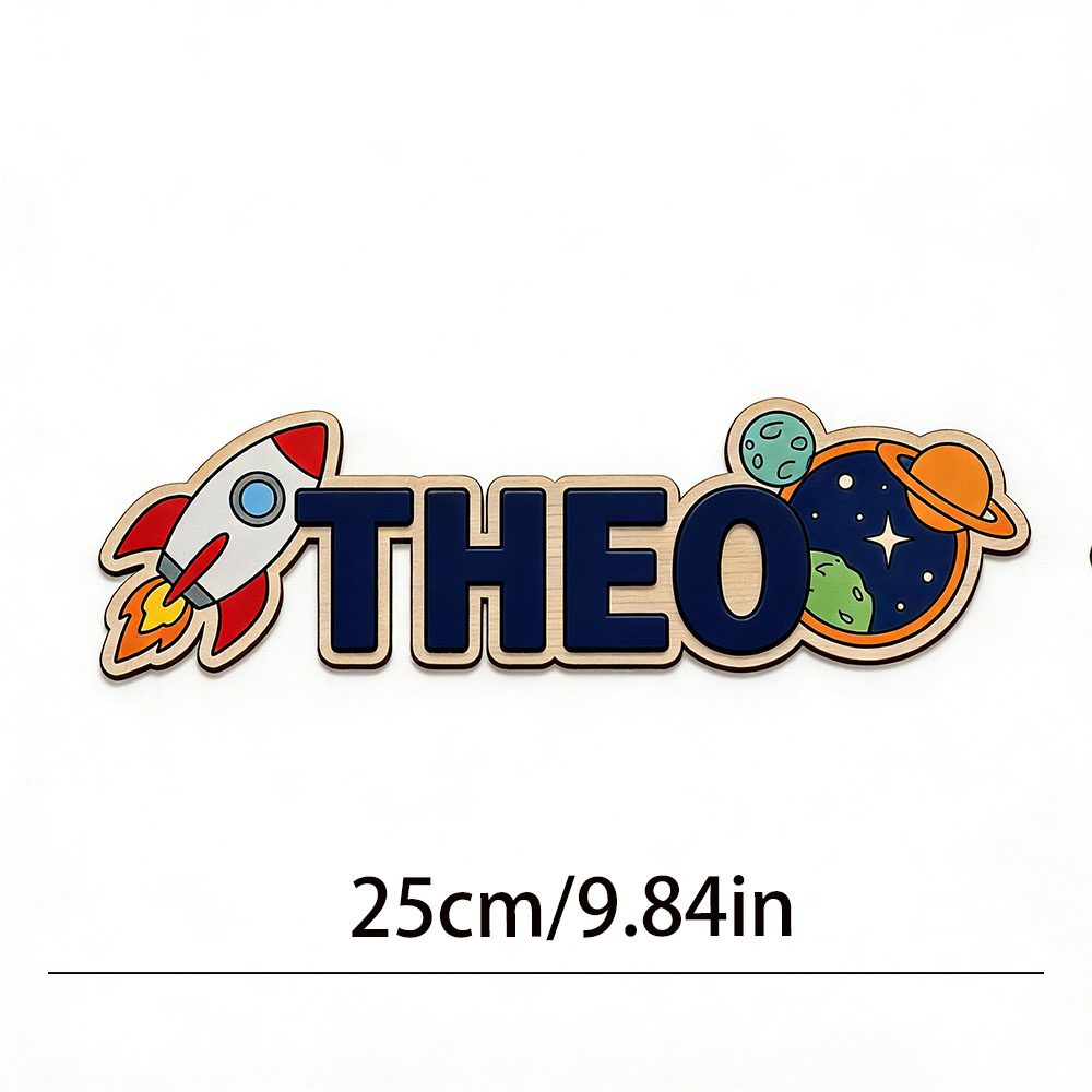 Personalized Space Rocket Name - огляд і ціна Baby Nursery In