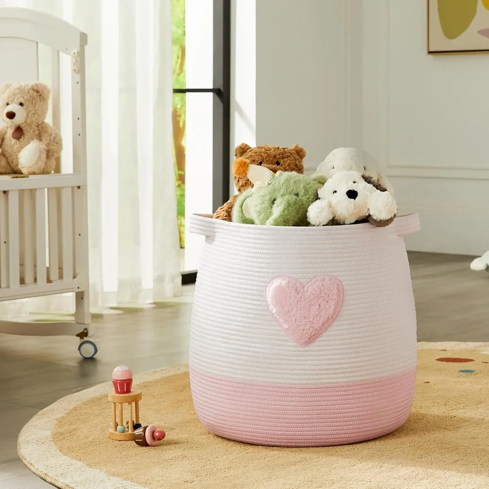 Pink Laundry Basket Hamper for - огляд і ціна Baby Nursery Laundry Hamper