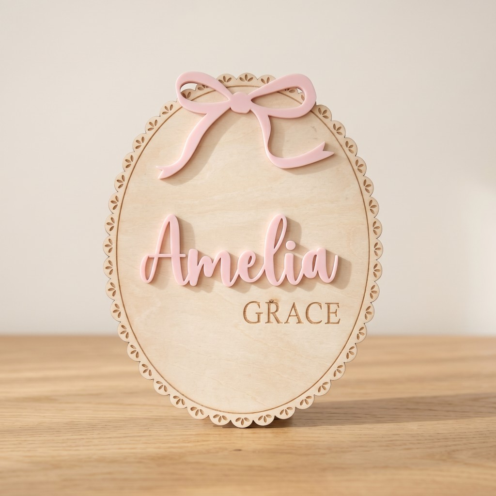 1Pc Custom Bow Lace Edge Baby  - огляд і ціна Baby Nursery In