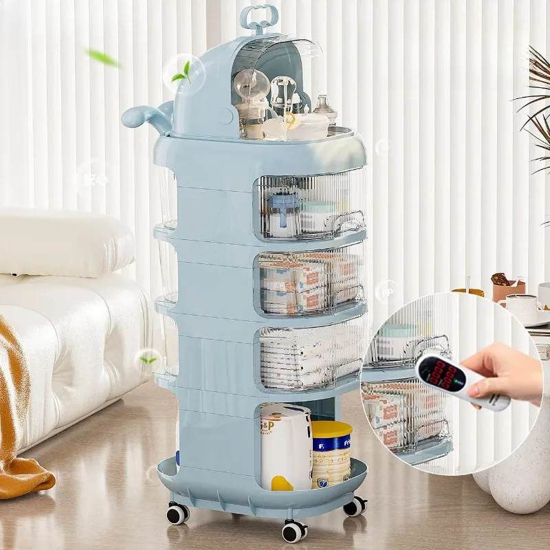 3-Tier Baby Organizer Cart wit - огляд і ціна Baby Nursery Cart