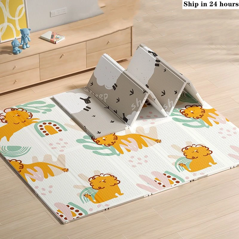 Baby Play Mats Foldable Xpe Pu - огляд і ціна Baby Nursery Games