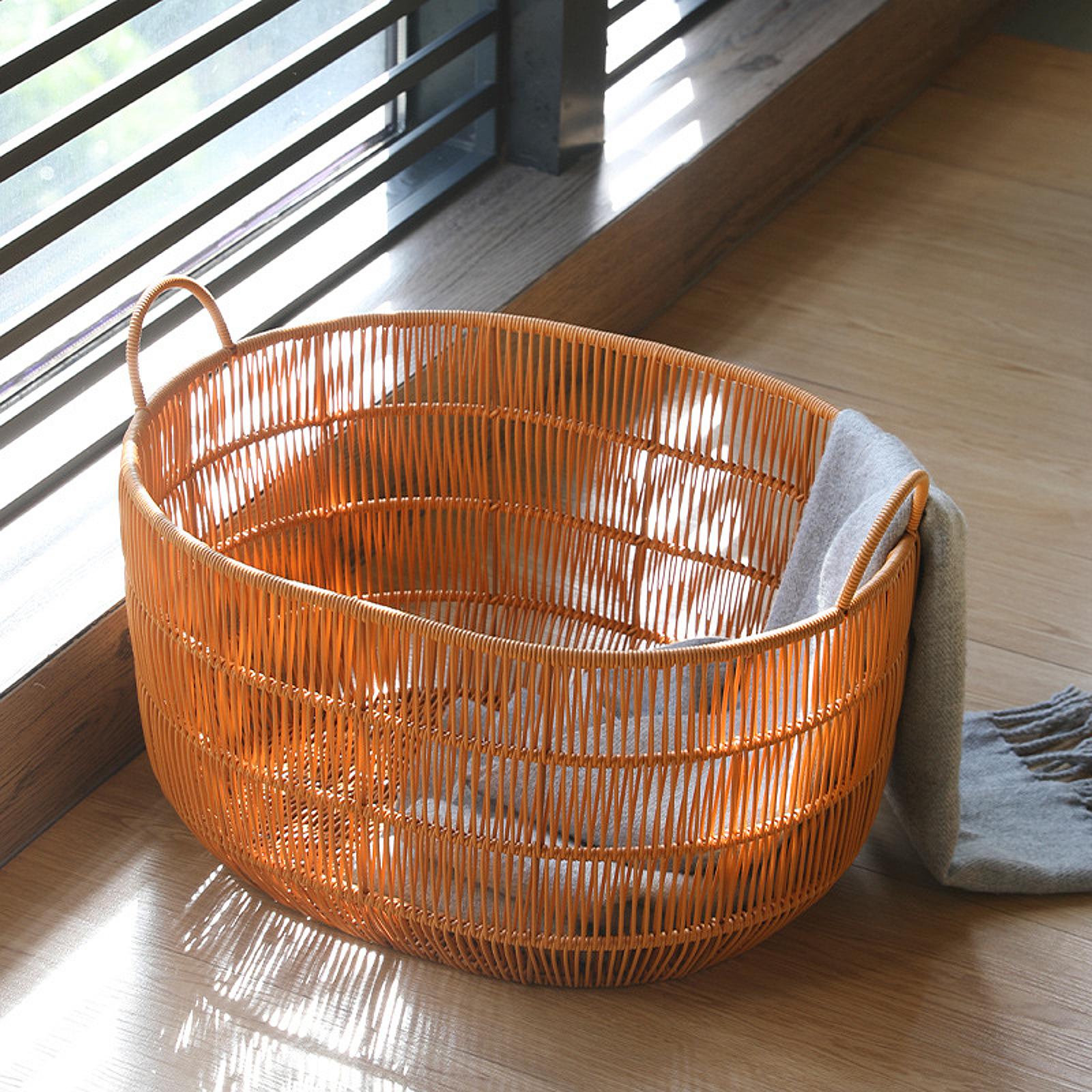 Woven Basket Clothes Hamper Mu - огляд і ціна Laundry Hamper Nursery
