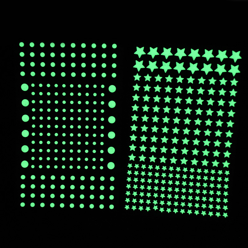 211pcs 3D Bubble Luminous Star - огляд і ціна Baby Nursery Vinyl