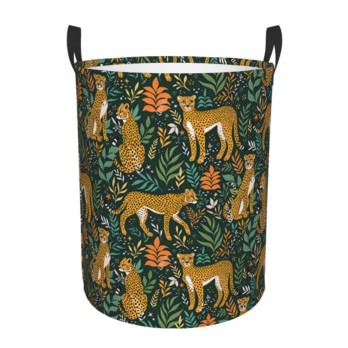 Jungle Cheetahs Pattern Laundr - огляд і ціна Laundry Hamper Nursery